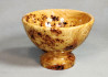 Handmade Wooden Candy Bowl Poplar Burl Wood